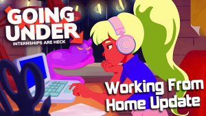 Going under working from home cover 1