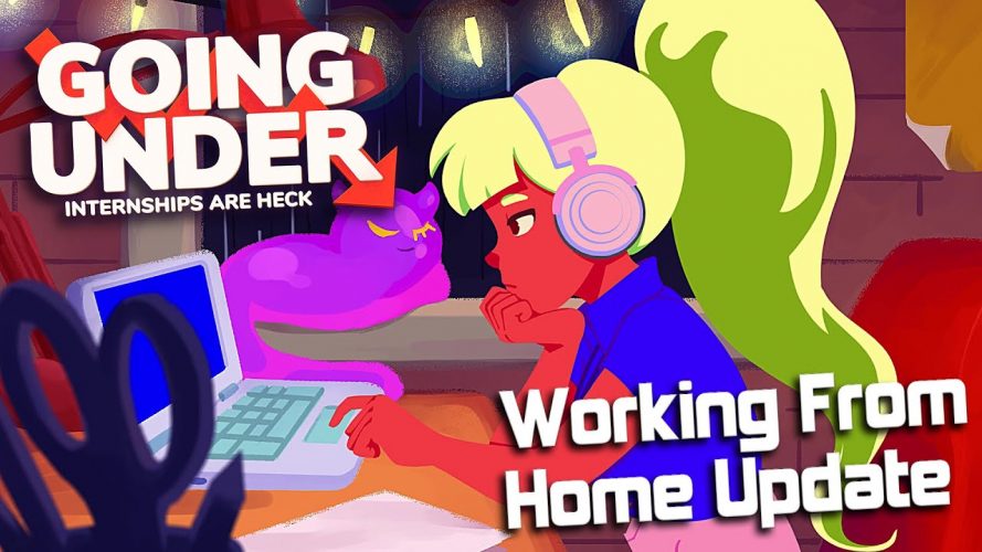 Image d\'illustration pour l\'article : Going Under : Le roguelite s’offre une mise à jour « Working from Home »