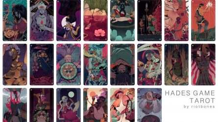 Image d'illustration pour l'article : Hades : Le jeu de Supergiant Games réimaginé en jeu de tarot avec des fan arts