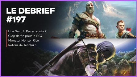 Image d'illustration pour l'article : Débrief' : Switch Pro, God of War 2, clap de fin PS4 et Tenchu