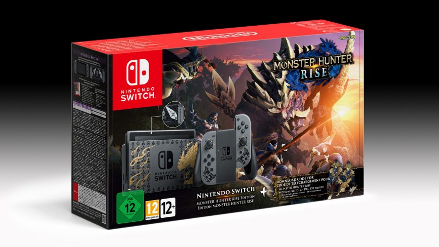 Nintendo switch monster hunter rise edition collector 1