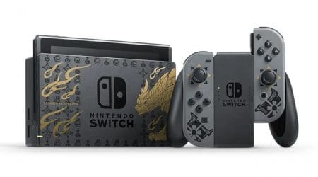 Image d'illustration pour l'article : Une Switch collector Monster Hunter Rise annoncée en France