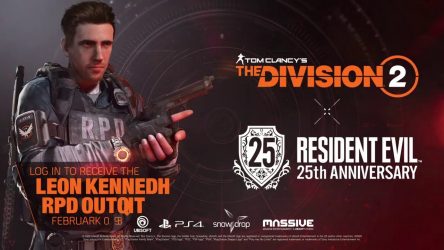 Image d'illustration pour l'article : The Division 2 fête les 25 ans de Resident Evil avec des costumes issus de la série