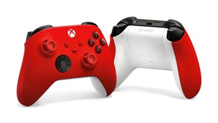 Xbox pulse red manette 16