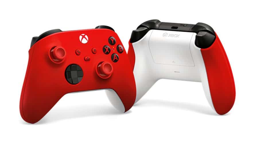 Xbox pulse red manette 1