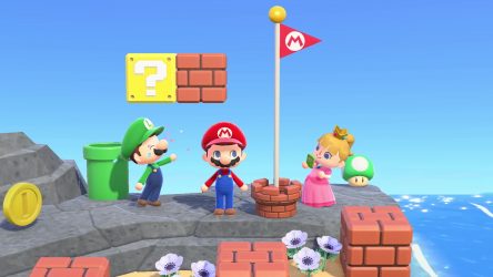 Image d'illustration pour l'article : Animal Crossing New Horizons célèbre les 35 ans de Mario