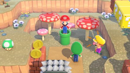 Image d'illustration pour l'article : Obtenir les objets à thème Mario - Animal Crossing New Horizons
