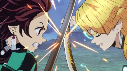 Image d'illustration pour l'article : Demon Slayer: Kimetsu no Yaiba – Hinokami Keppuutan montre des images inédites