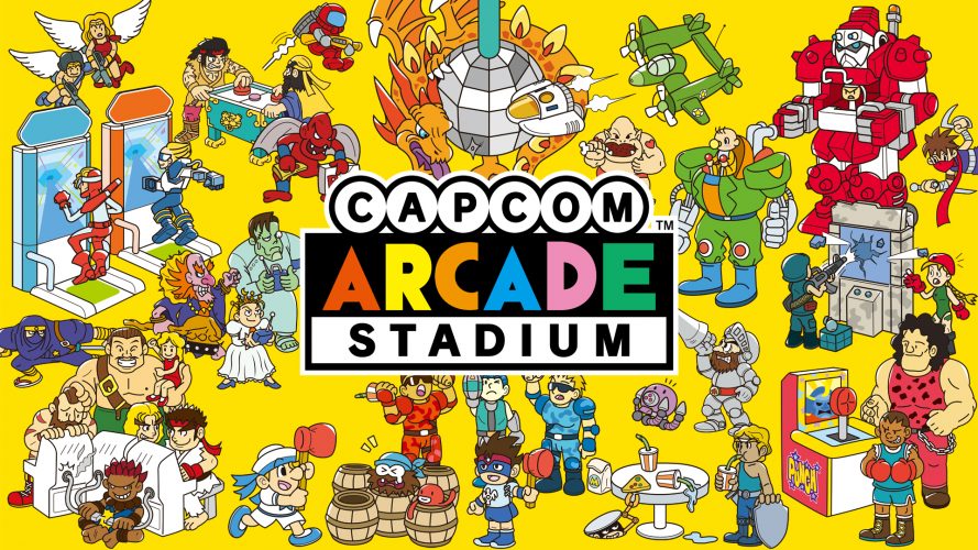 Image d\'illustration pour l\'article : Capcom Arcade Stadium : Une sortie surprise sur Switch, annoncé aussi sur PC, PS4 et Xbox One