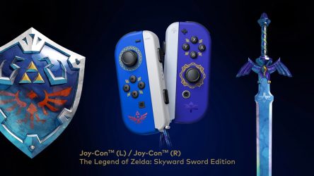 Image d'illustration pour l'article : Nintendo annonce des Joy-Con collectors aux couleurs de Zelda