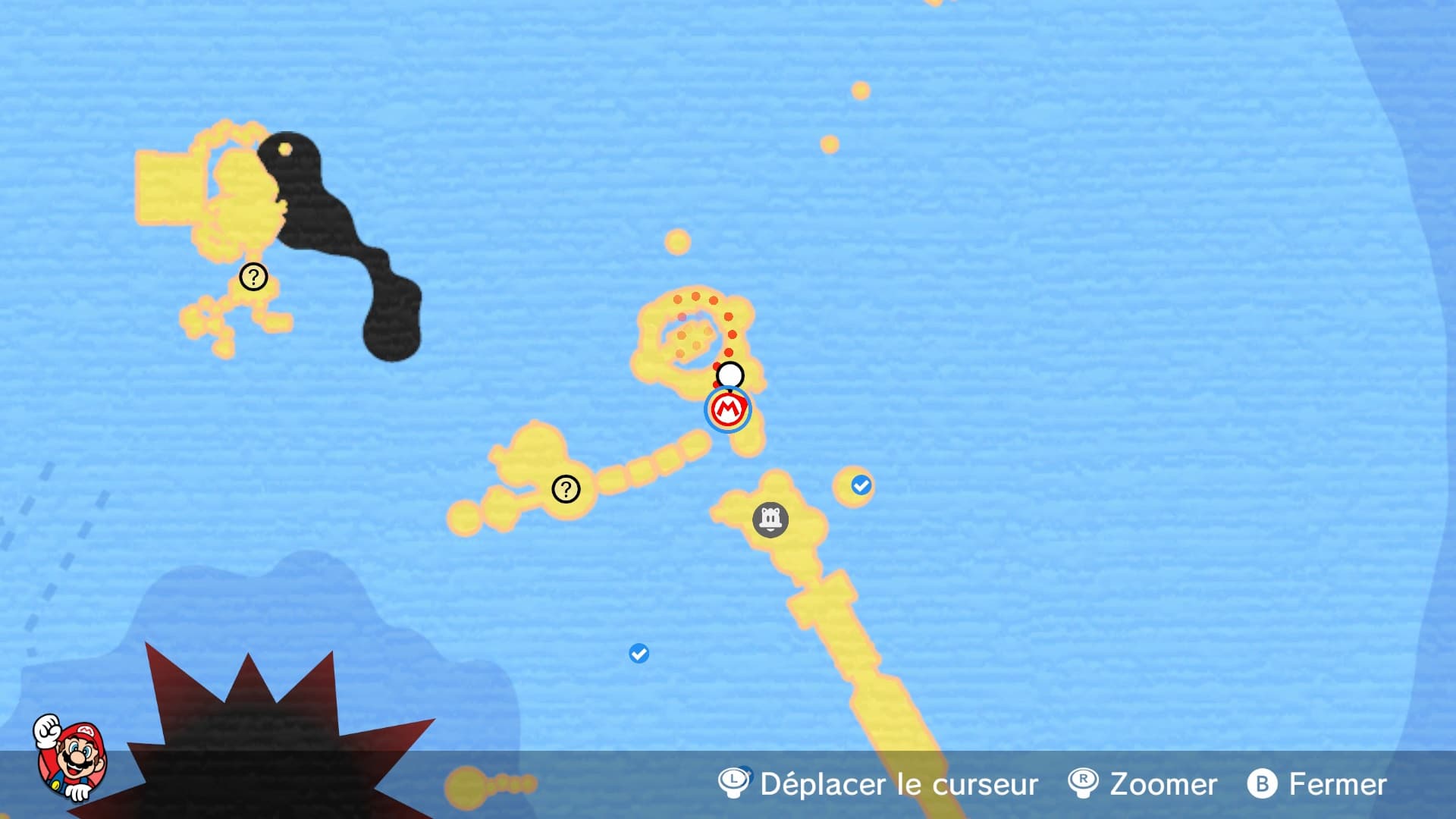 Mario 3d astre chat ruine 47