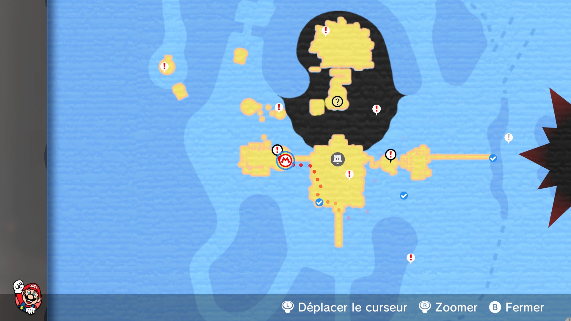 Mario 3d chatons rocs 74