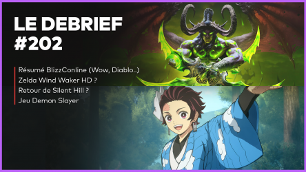 Image d'illustration pour l'article : Débrief' : Silent Hill, Résumé Blizzcon Zelda Wind Waker / Twilight Princess et Demon Slayer