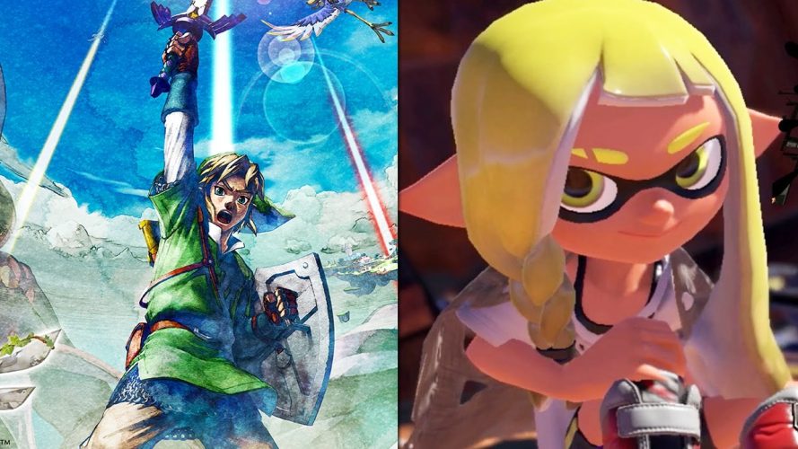 Nintendo direct zelda skyward sword et splatoon 3