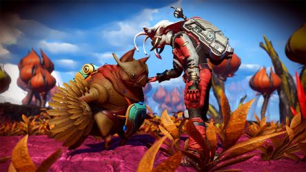 Image d'illustration pour l'article : No Man's Sky nous laisse apprivoiser des créatures dans sa mise à jour Companions