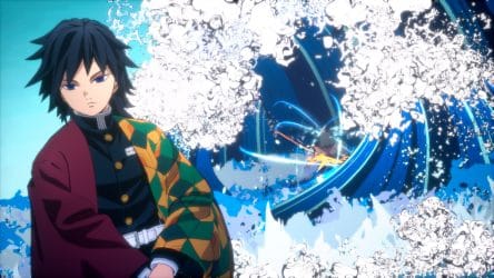 Image d'illustration pour l'article : Demon Slayer: Kimetsu no Yaiba – Hinokami Keppuutan : Giyu rejoint le roster