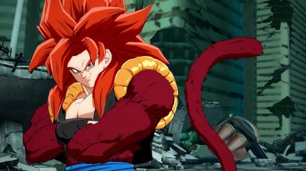 Image d'illustration pour l'article : Dragon Ball FighterZ présente du gameplay pour Gogeta SSJ4 et une date de sortie
