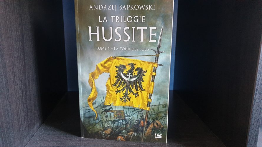 La Trilogie Hussite - La Tour des Fous - Couverture - Étendard - Aigle - Sapkowski