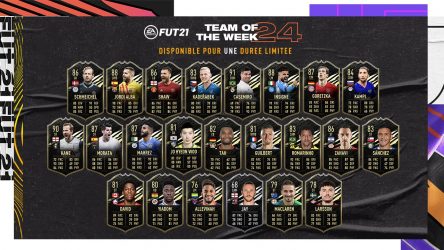 Image d'illustration pour l'article : FIFA 21 dévoile la Team Of The Week numéro 24