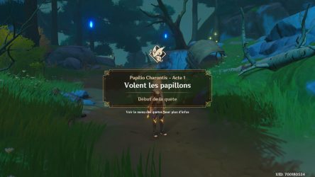 Image d'illustration pour l'article : Volent les papillons - Genshin Impact