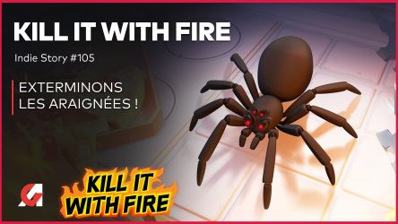 Image d'illustration pour l'article : Kill It With Fire, un jeu où il ne faut pas avoir peur des araignées
