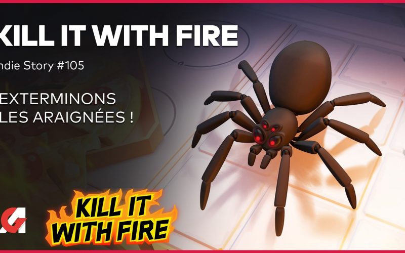 Kill It With Fire, un jeu où il ne faut pas avoir peur des araignées