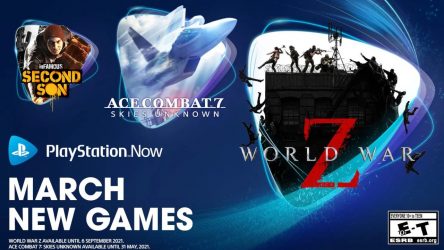 Image d'illustration pour l'article : PS Now : Ace Combat 7, World War Z et Superhot au programme de mars