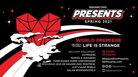 Image d'illustration pour l'article : Square Enix va tenir une conférence le 18 mars, avec des annonces comme le prochain Life is Strange