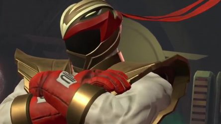 Image d'illustration pour l'article : Power Rangers x Street Fighter - Battle for the Grid remixe le thème de Ryu