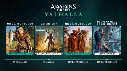 Image d'illustration pour l'article : Assassin's Creed Valhalla : Ubisoft fait le point sur les mises à jour et dévoile un calendrier