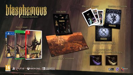 Image d'illustration pour l'article : Blasphemous s'offre une édition Deluxe en version physique sur Switch, Xbox One et PS4