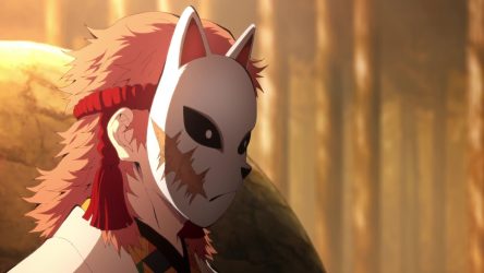 Image d'illustration pour l'article : Demon Slayer: Kimetsu no Yaiba Hinokami Keppuutan ajoute Sabito et Makomo