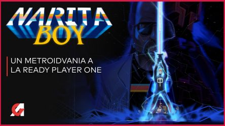 Image d'illustration pour l'article : Narita Boy : Le metroidvania façon Ready Player One, notre avis vidéo