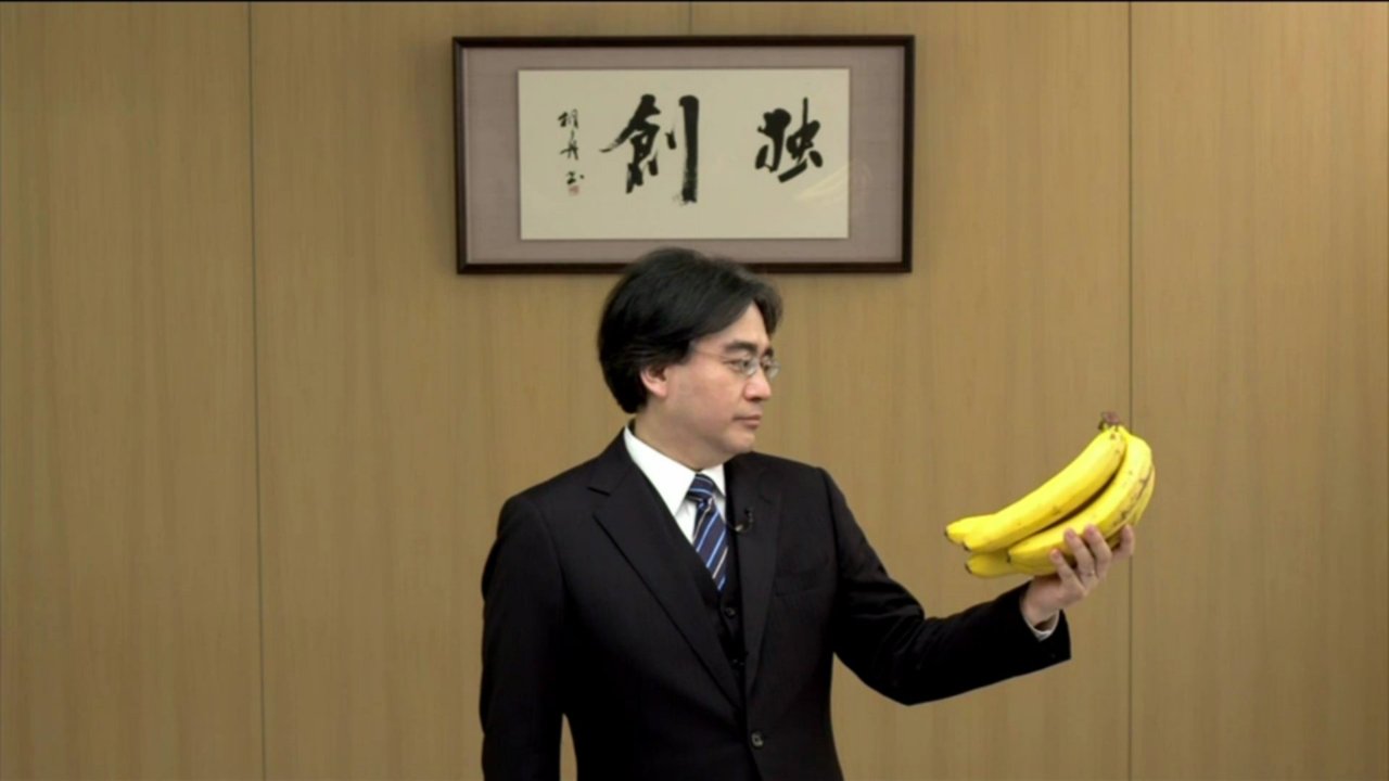 Satoru iwata banane 1