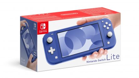 Image d'illustration pour l'article : La Nintendo Switch Lite Bleue sortira le 7 mai prochain en France