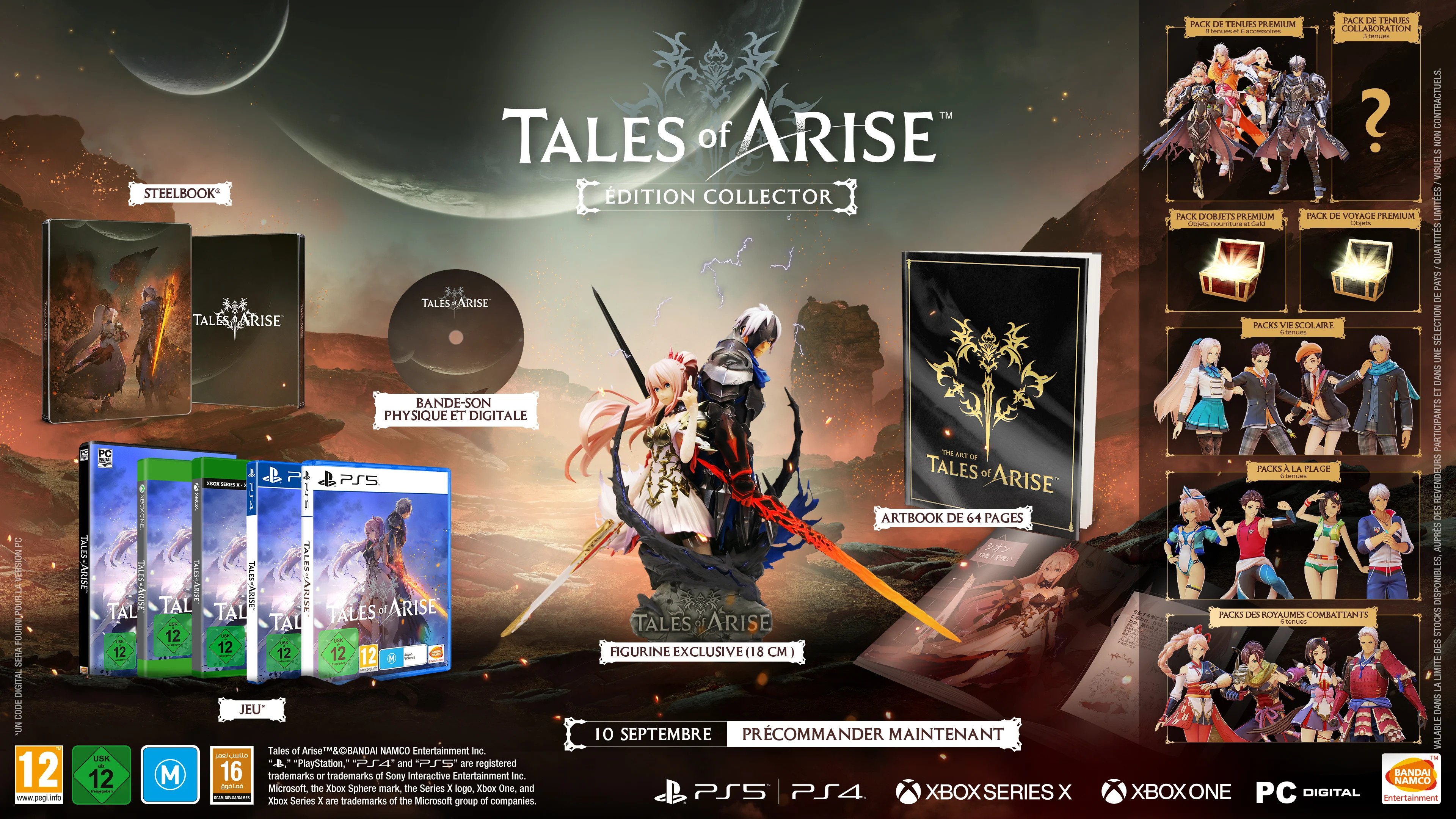Tales of arise collectors 1 2