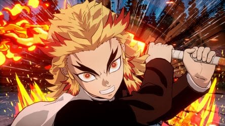 Image d'illustration pour l'article : Demon Slayer: Kimetsu no Yaiba – Hinokami Keppuutan dévoile du gameplay avec Kyojuro Rengoku