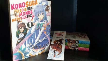 Image d'illustration pour l'article : Konosuba : Présentation et avis sur le manga de Meian