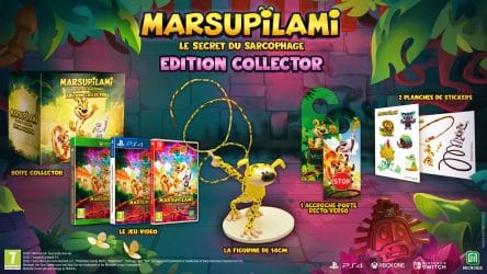 Image d'illustration pour l'article : Marsupilami : Le Secret du Sarcophage ouvre les précommandes pour ses différentes versions