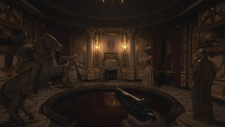Image d'illustration pour l'article : Orienter correctement les quatre statues dans le hall des anges - Resident Evil Village