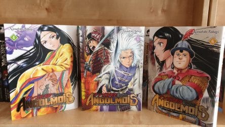 Image d'illustration pour l'article : Angolmois : Notre avis sur les tomes 4 à 6 du manga de Meian