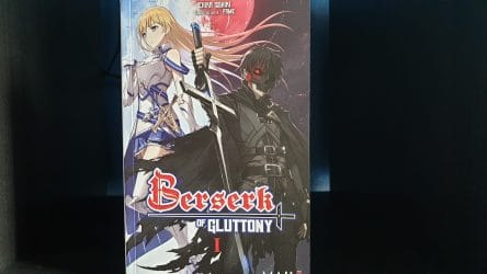 Image d'illustration pour l'article : Berserk of Gluttony : Présentation et avis du Light Novel de Mahô Éditions