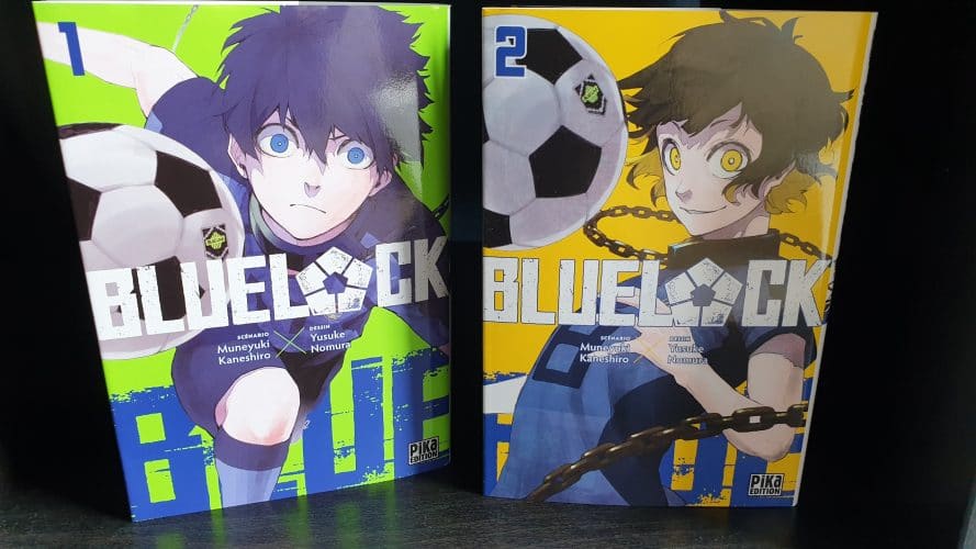 Blue lock - manga - tome 1 - tome 2 - football - couvertures - hommes