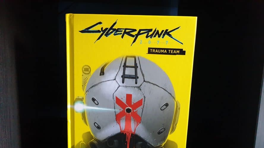 Cyberpunk 2077 - trauma team - comics - nadia - casque