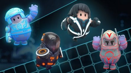 Image d'illustration pour l'article : Fall Guys : Des skins issus de la licence Tron débarquent en jeu