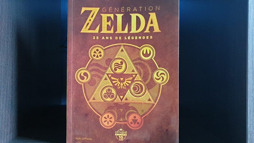 Génération Zelda - Livre - Link - Triforce - Couverture