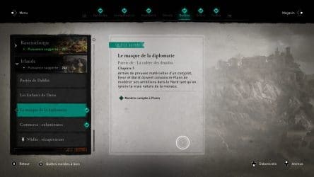 Image d'illustration pour l'article : Le masque de la diplomatie - Assassin's Creed Valhalla