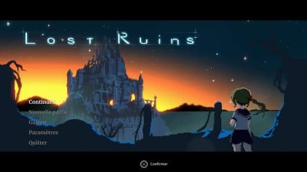 Image d'illustration pour l'article : Test Lost Ruins - Un metroidvania qui manque de profondeur