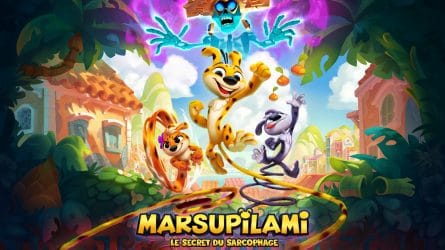 Image d'illustration pour l'article : Marsupilami : Le Secret du Sarcophage montre du gameplay bondissant