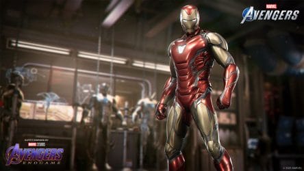 Image d'illustration pour l'article : Marvel's Avengers : Iron Man enfile son armure issue du film Avengers: Endgame